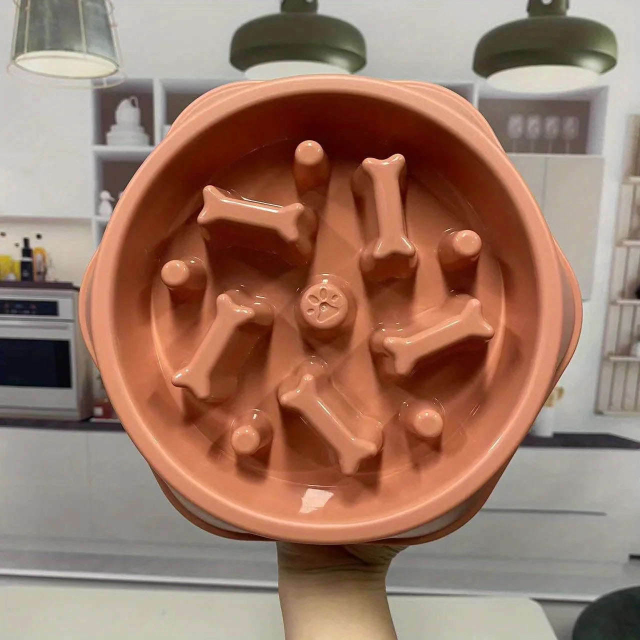 Non-Choking Slow Feeder Bowl for Dogs & Cats