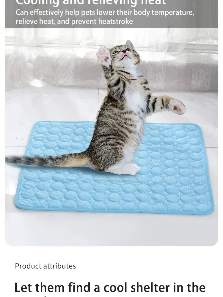 Ice Cooling Sleep Mat for Small Pets
