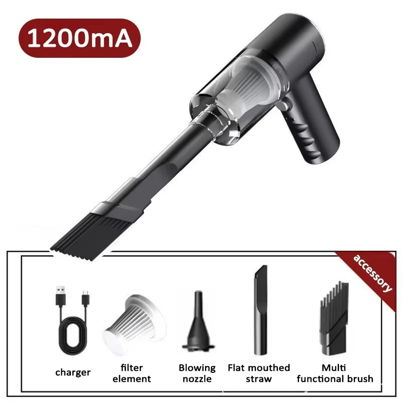 4-in-1 Turbo Blower &amp; USB Vacuum