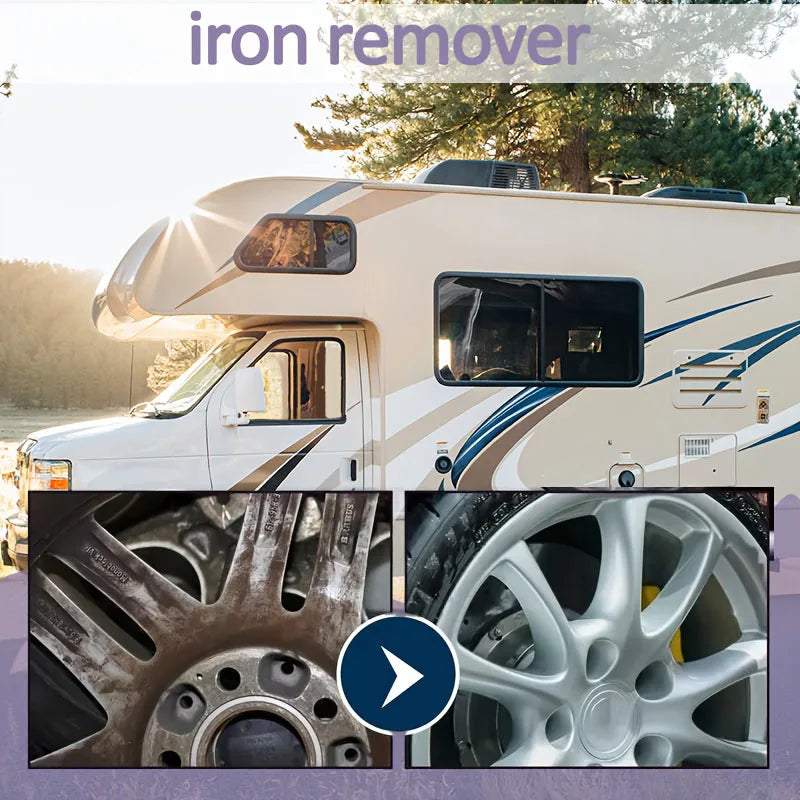 Car Wheel Hub Rust &amp; Oxidation Remover Polish