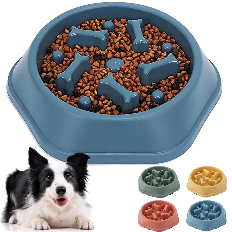 Anti-Choke Slow Feeder Bowl for Dogs