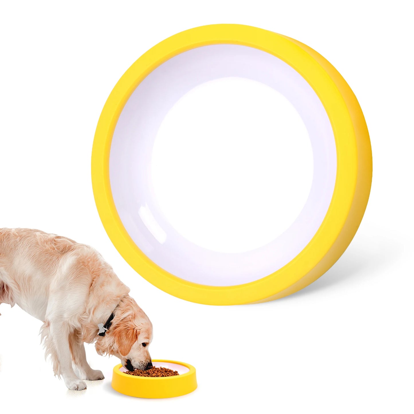 Maze-Style Anti-Gulping Slow Feeder Bowl