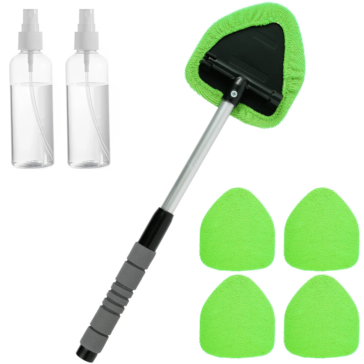 Telescopic Microfiber Windshield Cleaner Kit