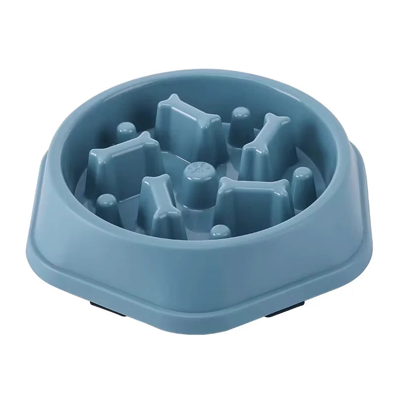 Non-Choking Slow Feeder Bowl for Dogs &amp; Cats