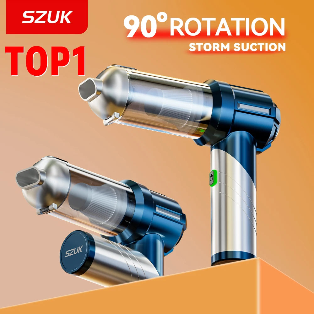 SZUK 18000PA Handheld Car Vacuum
