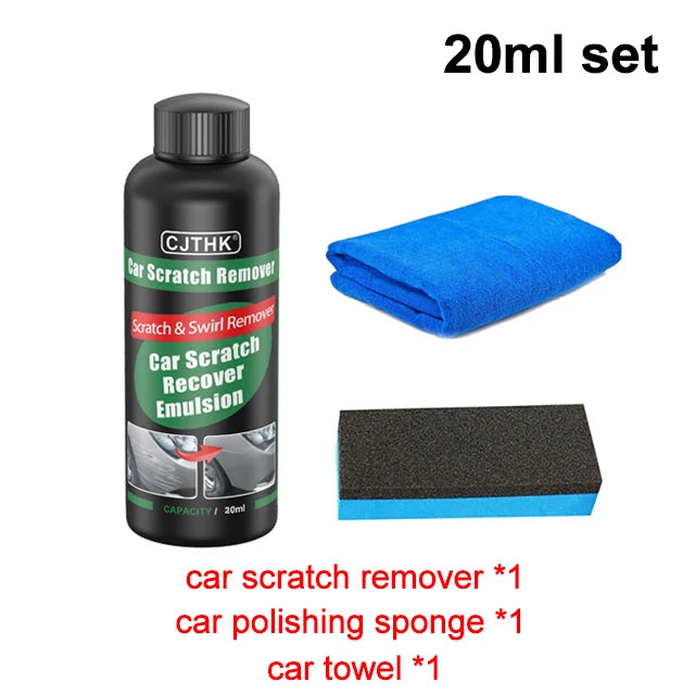 Car Scratch Remover Polish Kit with Sponge