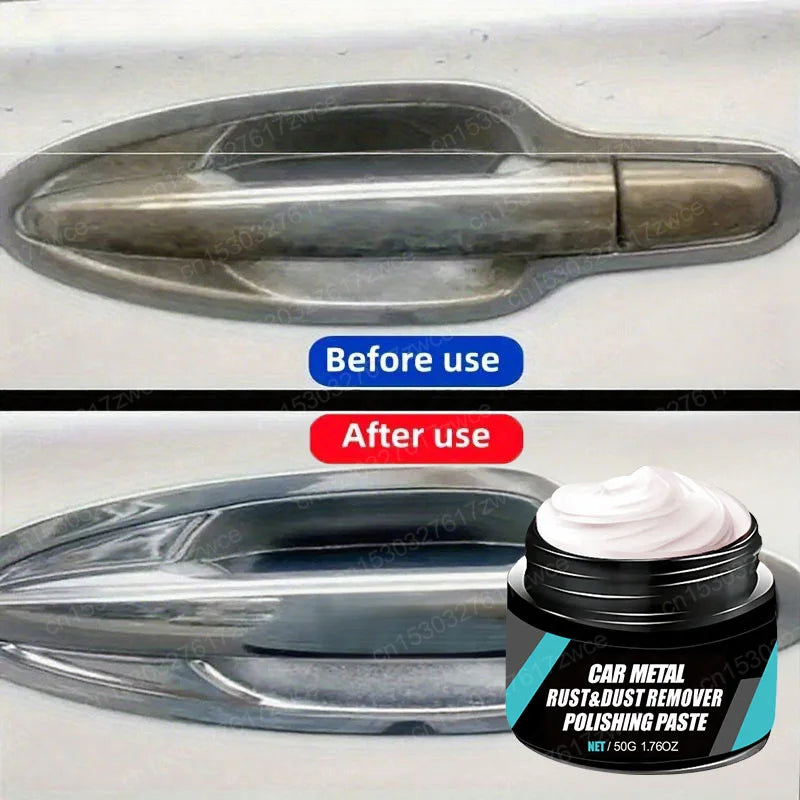 Car Metal Rust &amp; Dust Remover Polishing Paste