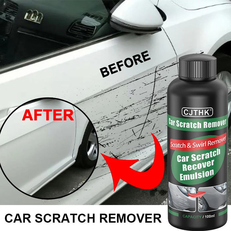 Car Scratch Remover Polish Kit with Sponge