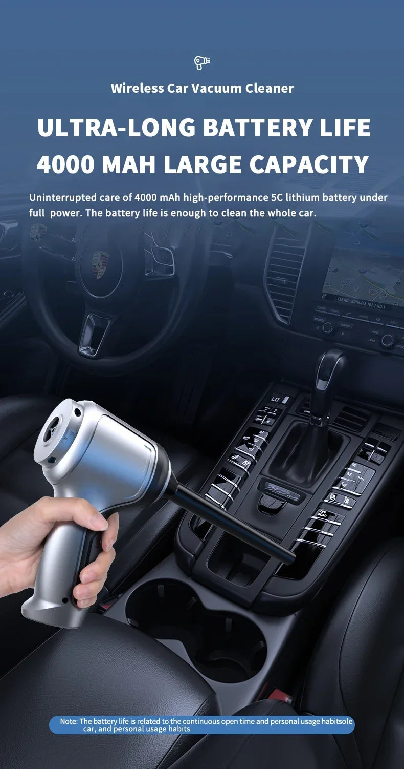 95000PA Brushless Auto Vacuum — Home &amp; Car