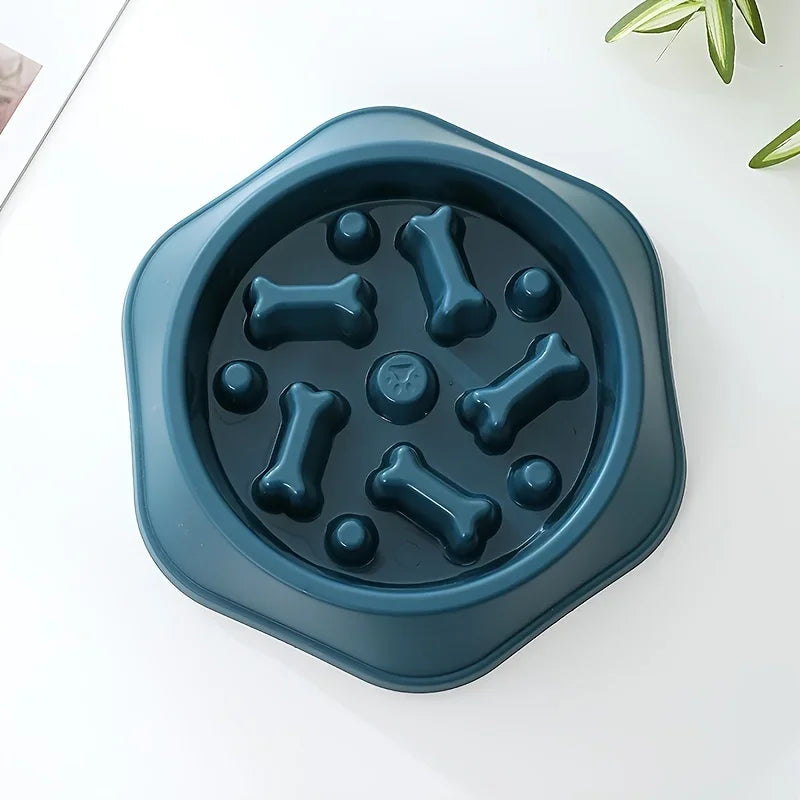 Non-Choking Slow Feeder Bowl for Dogs &amp; Cats