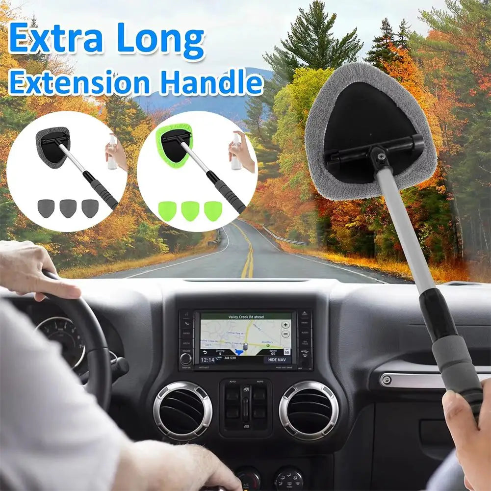 Telescopic Microfiber Windshield Cleaning Brush