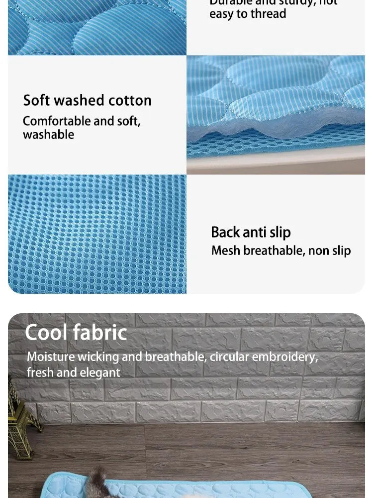 Ice Cooling Sleep Mat for Small Pets