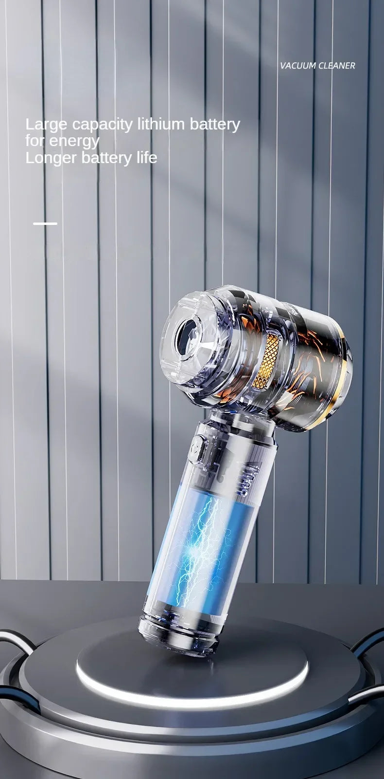 SUITU Brushless HEPA Car Vacuum Pro