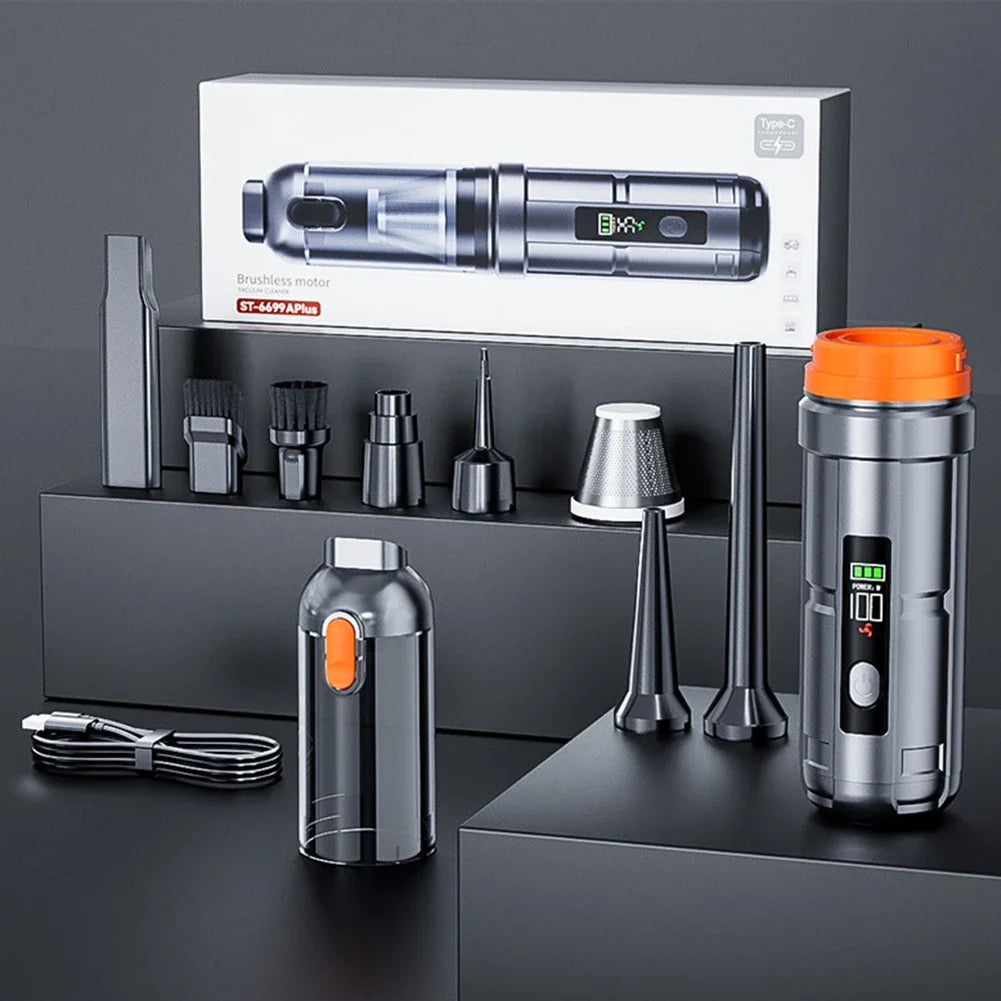 17000PA Brushless Cordless Car Vacuum