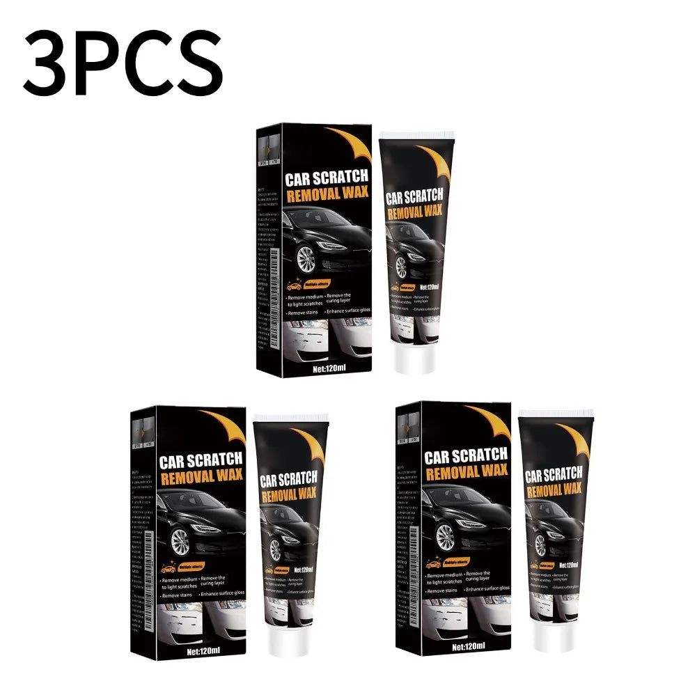 Car Scratch Removal Wax Kit with Sponge &amp; Towel