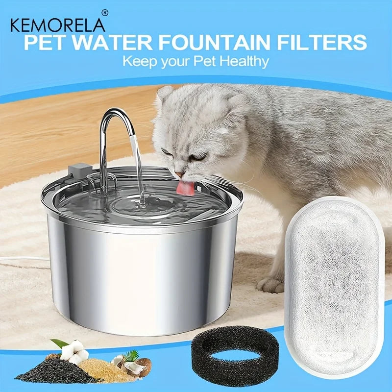 Activated Carbon Filter Replacements for Cat Water Fountain