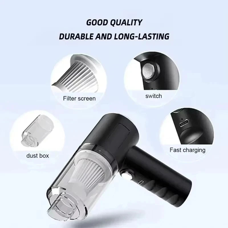 4-in-1 Turbo Blower &amp; USB Vacuum