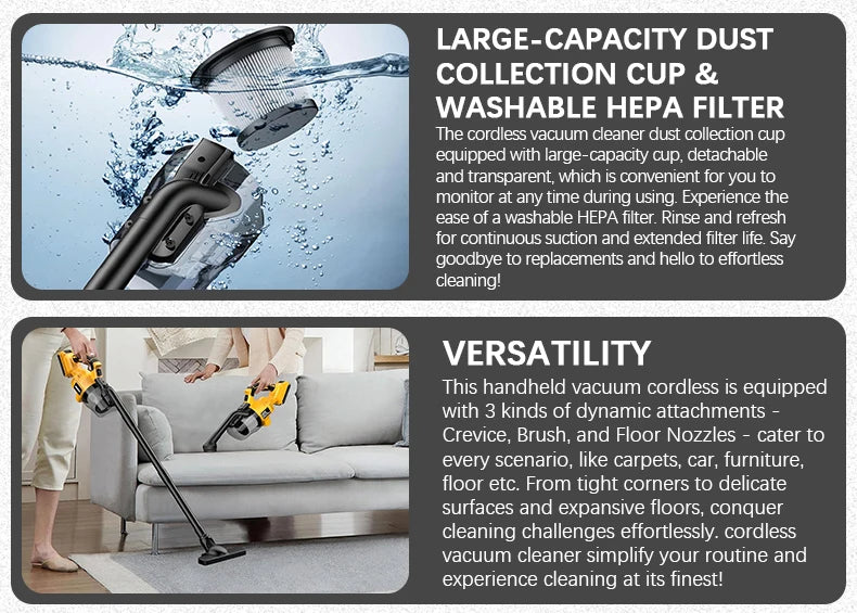 400W Multi-Function Vacuum for DeWalt 20V