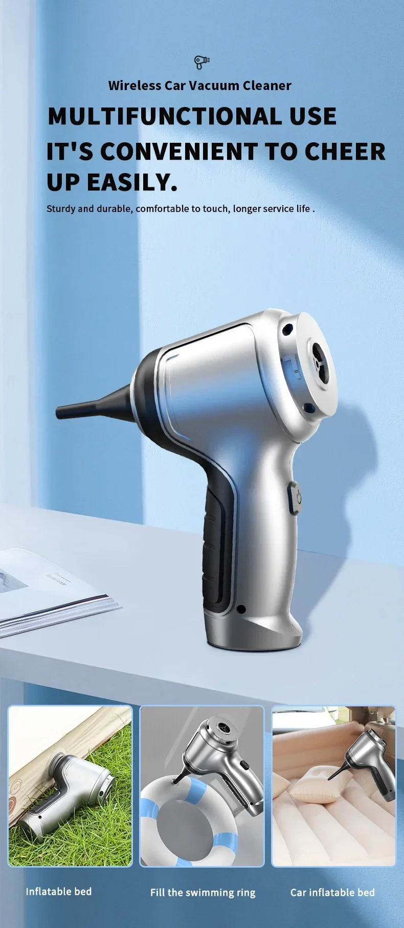 95000PA Brushless Auto Vacuum — Home &amp; Car