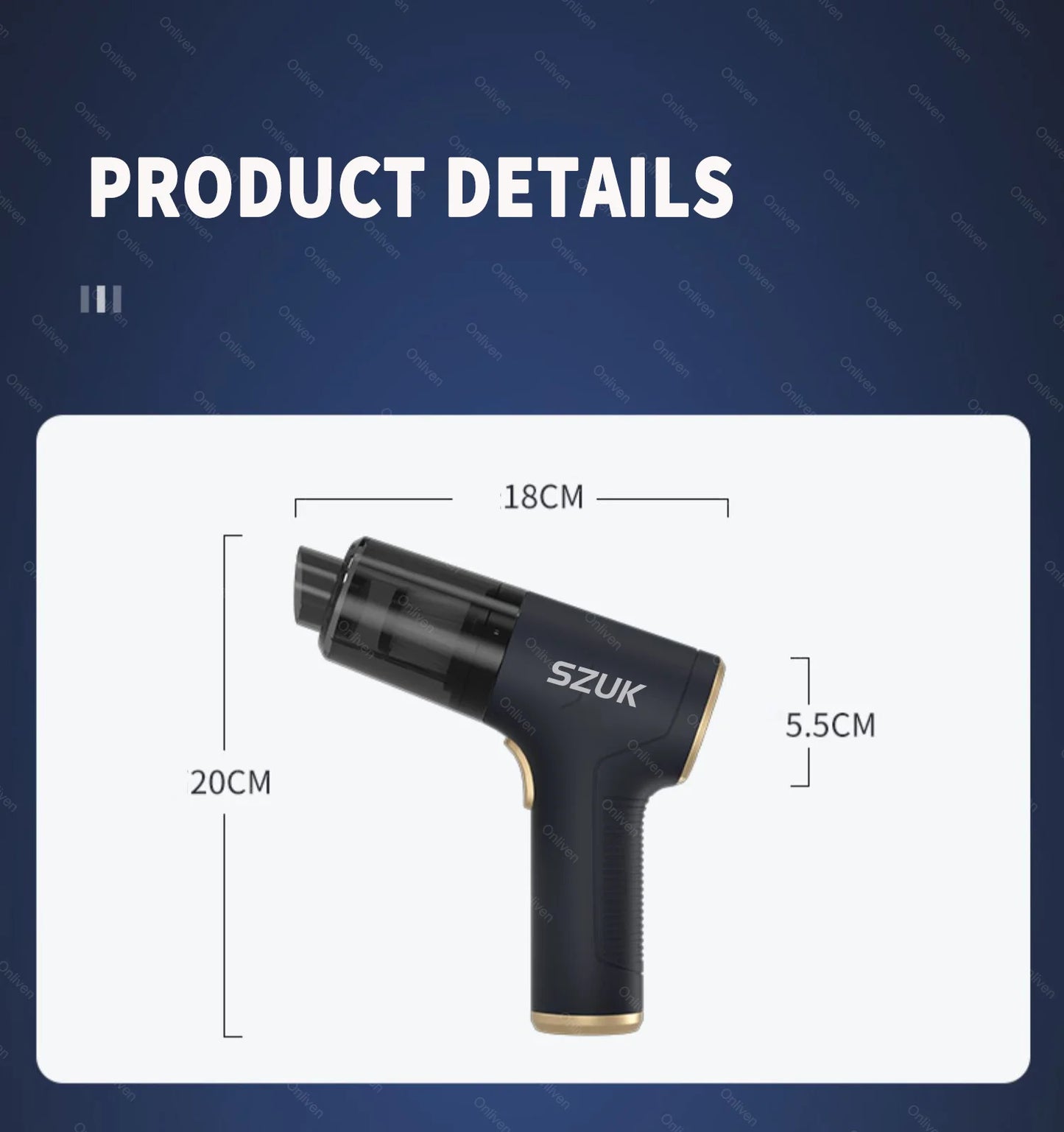 SZUK 780000PA Mini Blower &amp; Vacuum