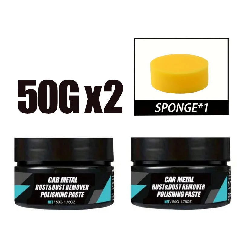 Car Metal Rust &amp; Dust Remover Polishing Paste