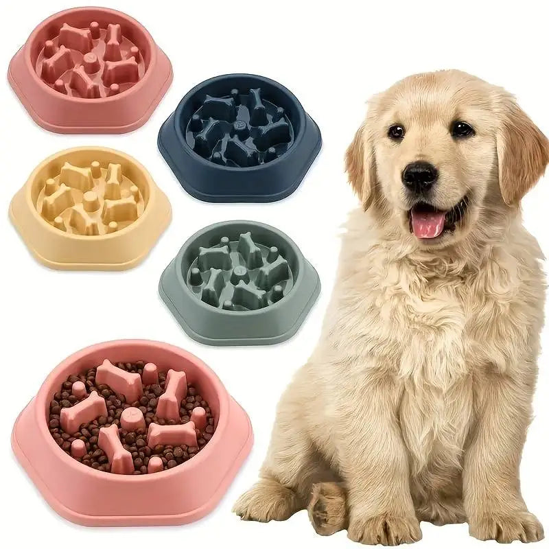 Anti-Choke Slow Feeder Bowl for Dogs