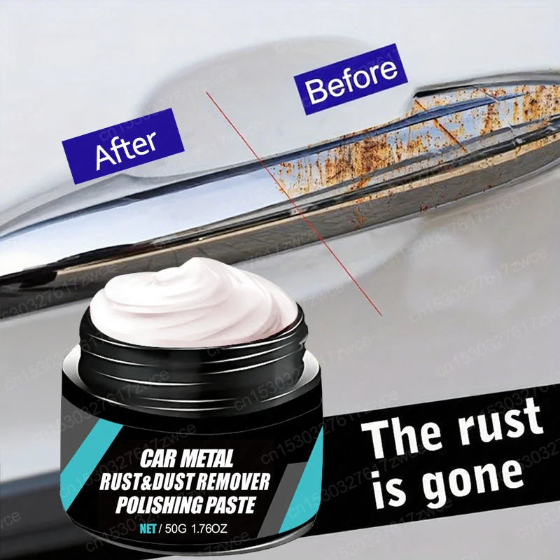 Car Metal Rust &amp; Dust Remover Polishing Paste