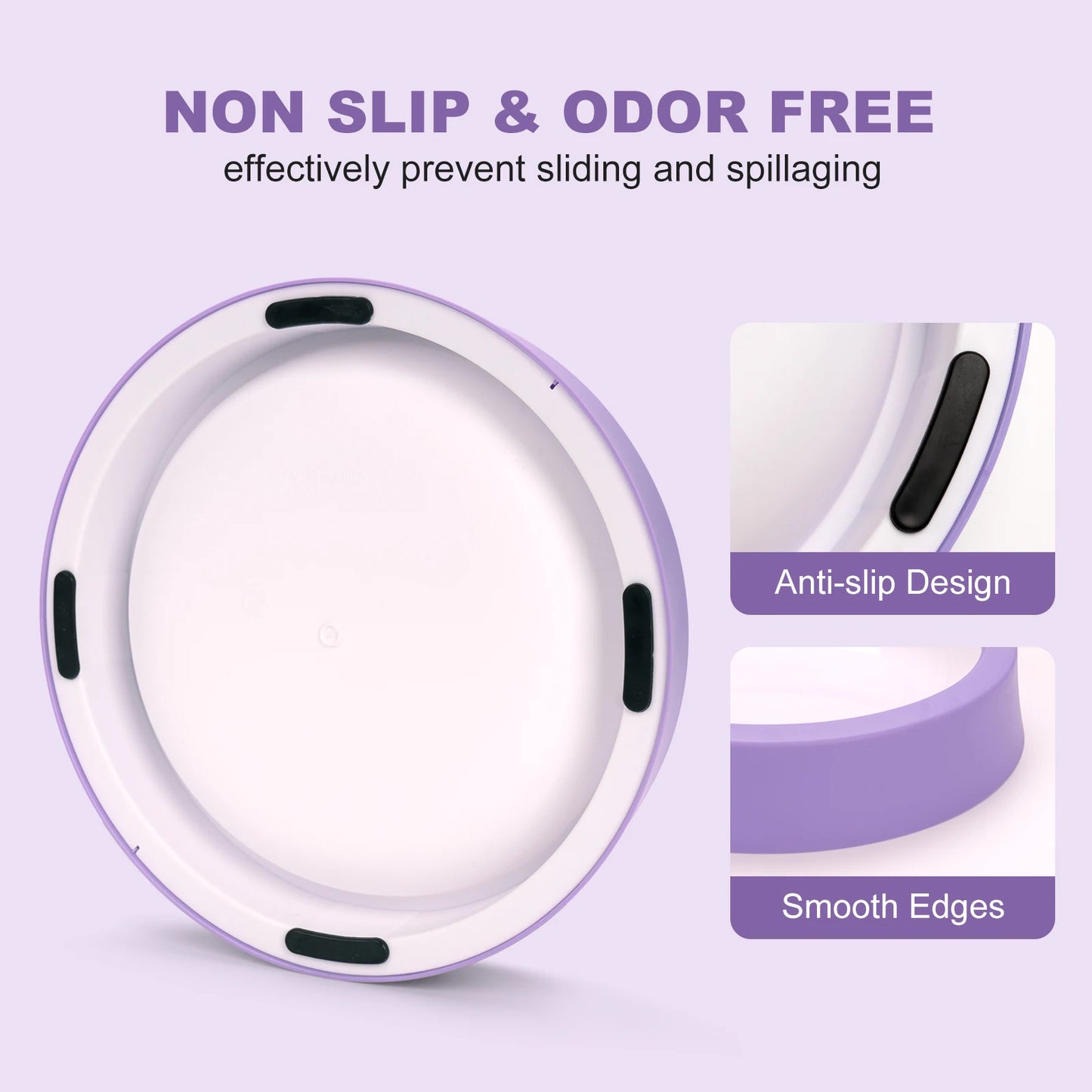 Maze-Style Anti-Gulping Slow Feeder Bowl