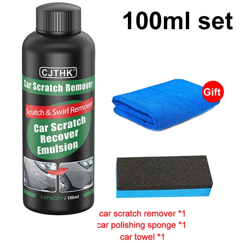 Car Scratch Remover Polish Kit with Sponge