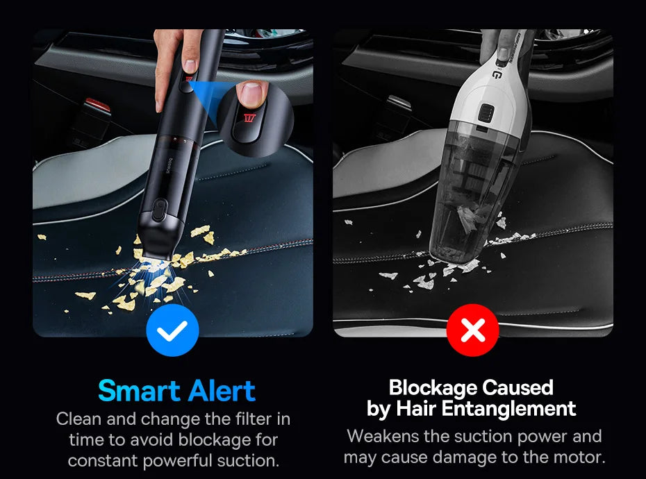 Baseus A5 Air 2-in-1 Premium Car Vacuum