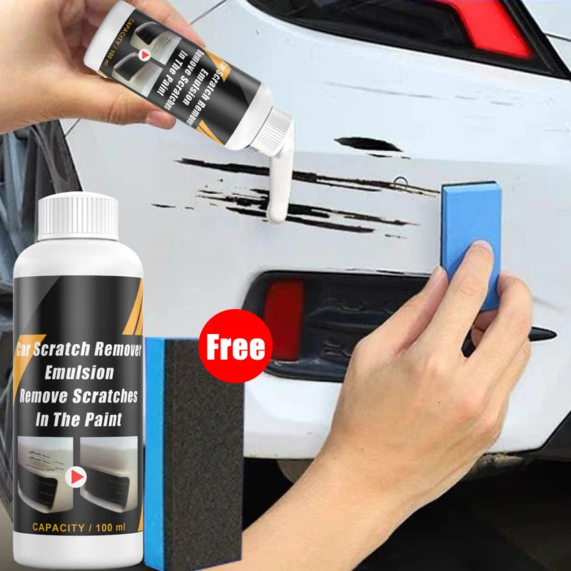 Car Scratch &amp; Swirl Remover Compound with Sponge