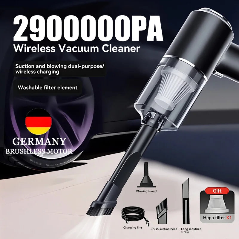 4-in-1 Turbo Blower &amp; USB Vacuum