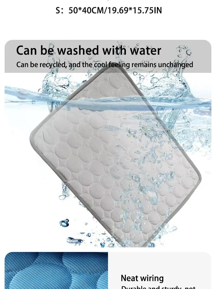 Ice Cooling Sleep Mat for Small Pets