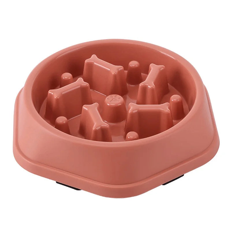 Non-Slip Puzzle Slow Feeder Dog Bowl