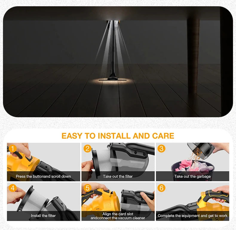 400W Multi-Function Vacuum for DeWalt 20V