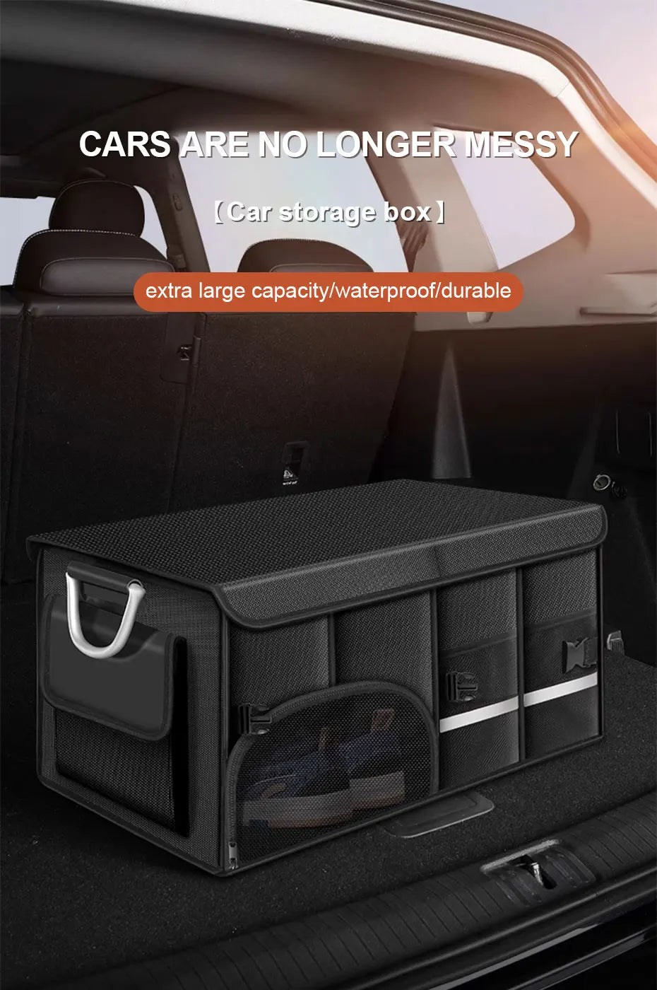 Foldable Waterproof Car Trunk Storage Box