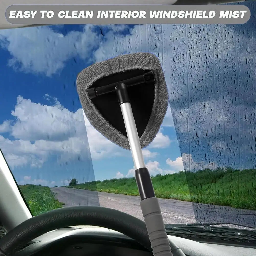 Telescopic Microfiber Windshield Cleaning Brush