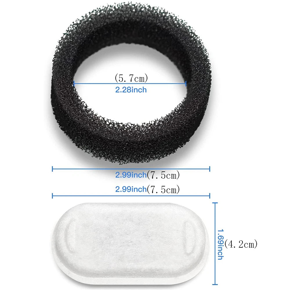Cat Water Fountain Filter Replacement (Bulk Pack)