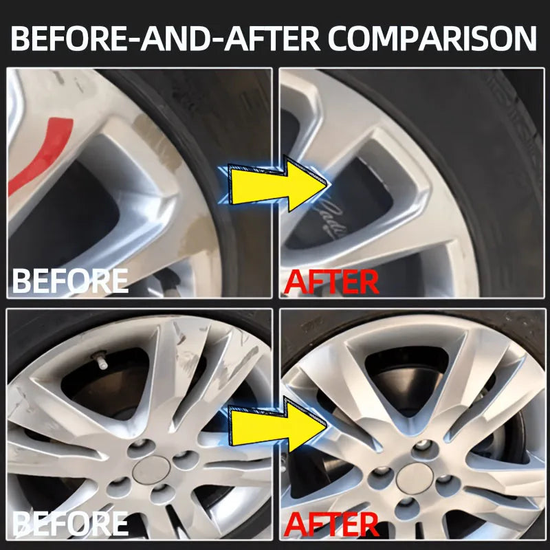 Car Wheel Hub Rust &amp; Oxidation Remover Polish