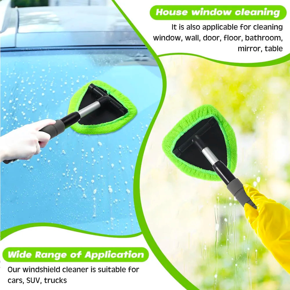 Telescopic Car Windshield Cleaning Brush Set