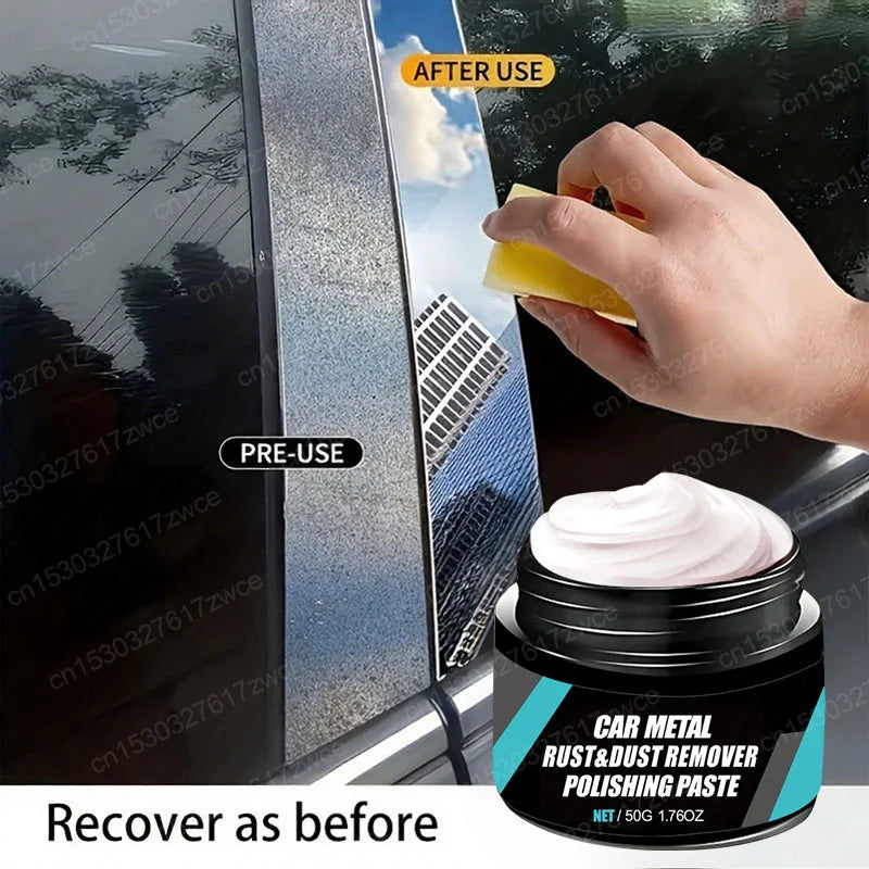 Car Metal Rust &amp; Dust Remover Polishing Paste
