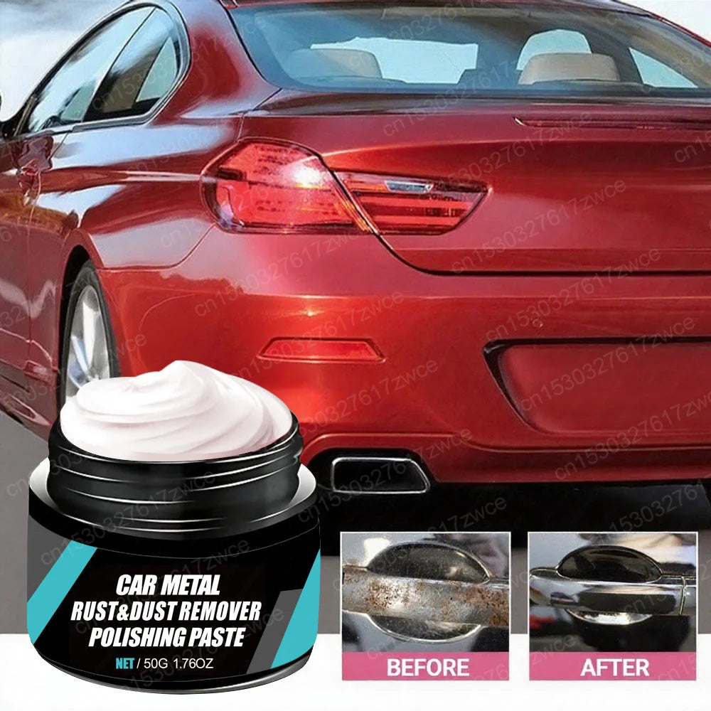 Car Metal Rust &amp; Dust Remover Polishing Paste