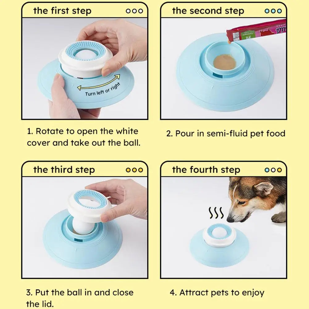 Calming Lick Mat Toy for Dogs &amp; Cats