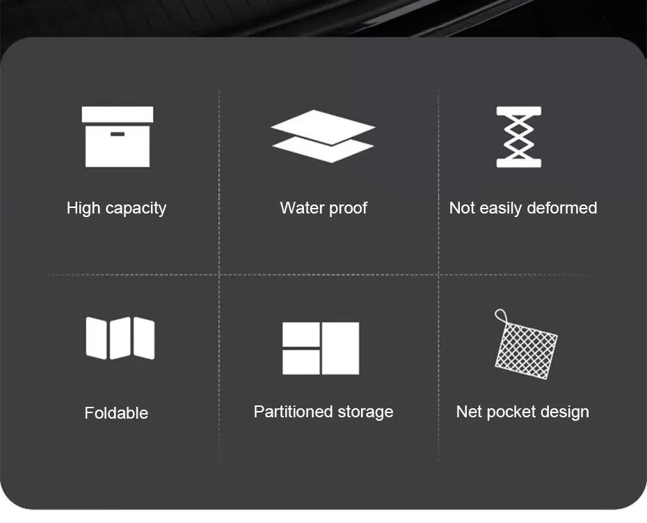 Foldable Waterproof Car Trunk Storage Box