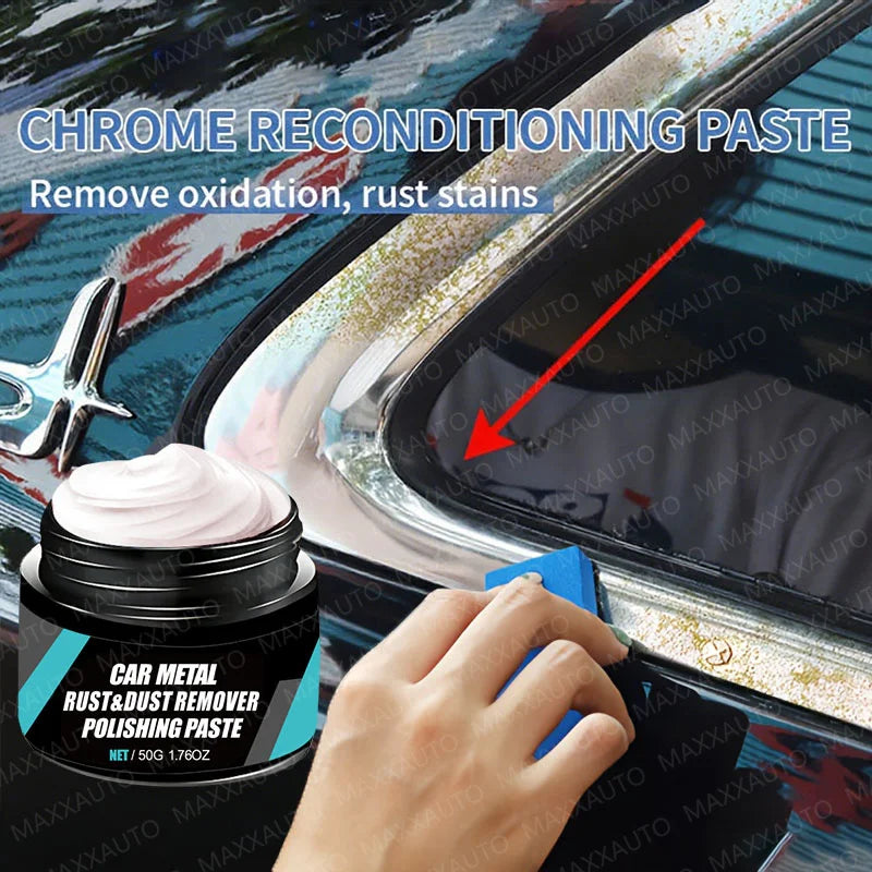 Car Metal Rust &amp; Dust Remover Polishing Paste