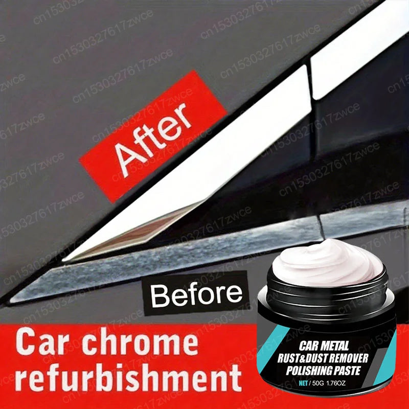 Car Metal Rust &amp; Dust Remover Polishing Paste