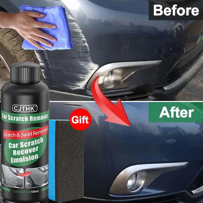 Car Scratch Remover Polish Kit with Sponge