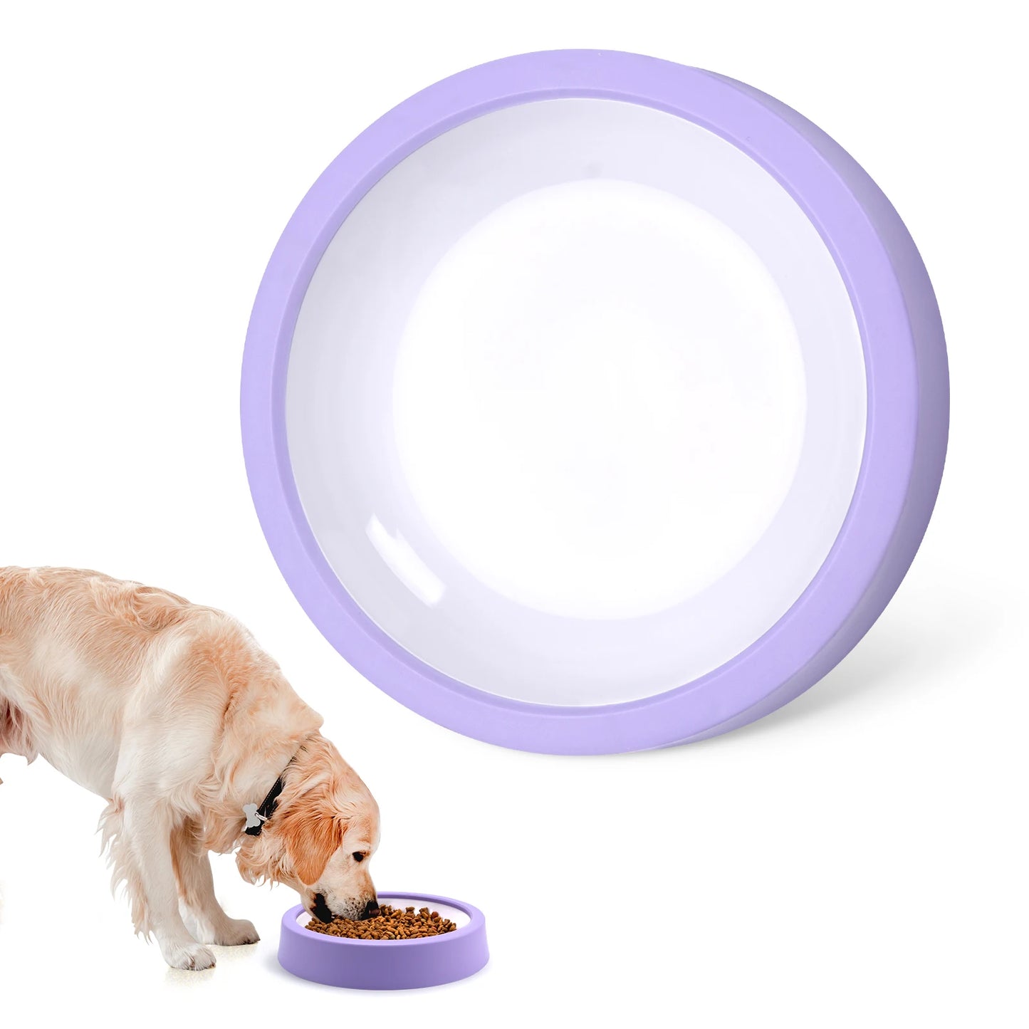 Maze-Style Anti-Gulping Slow Feeder Bowl