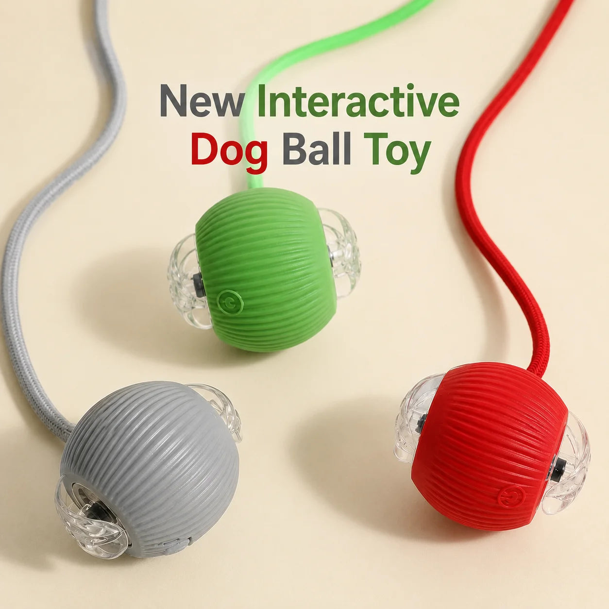Automatic Rolling Interactive Ball Toy for Dogs