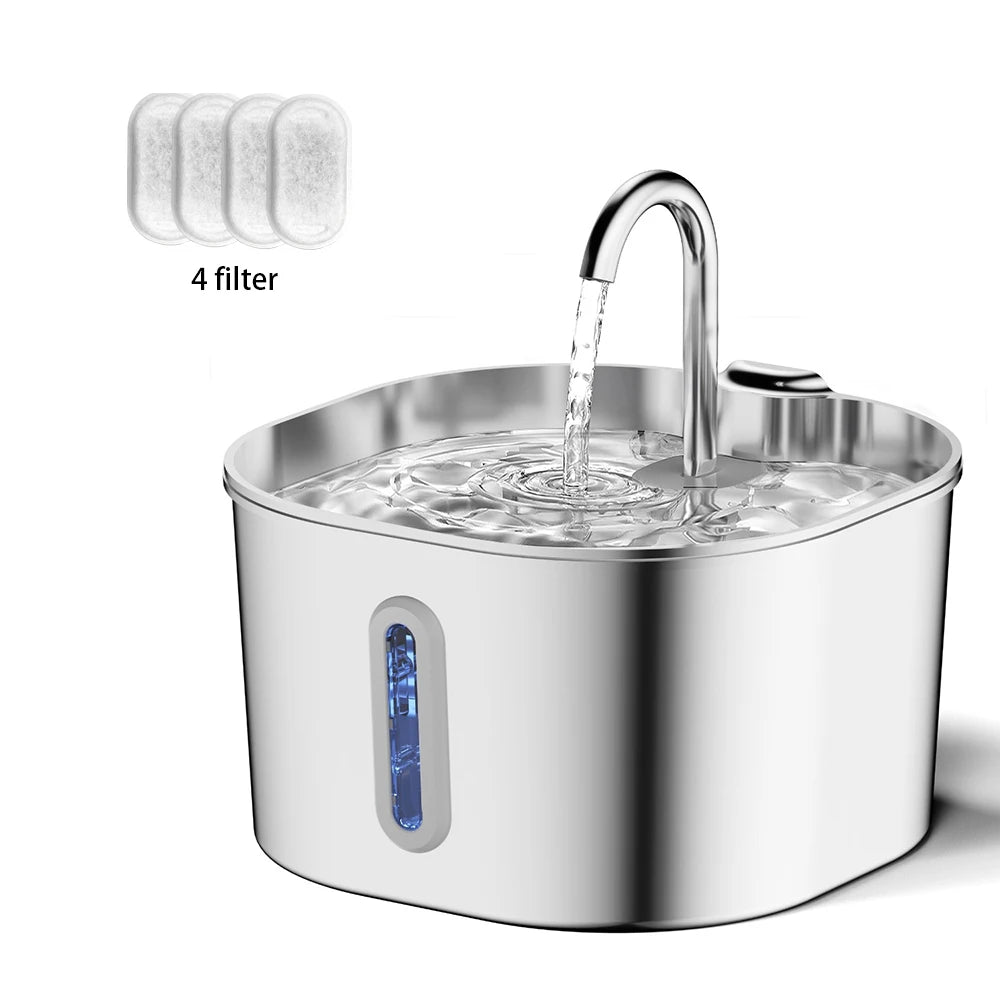 2.2L Silent Automatic Cat Water Fountain